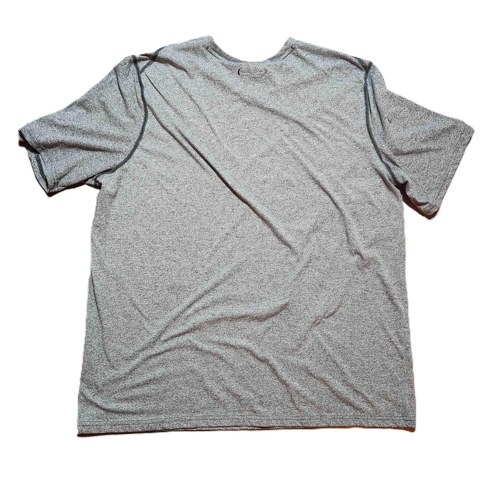 Under Armour Mens Heather Gray Crew Neck T-Shirt Size 2XL